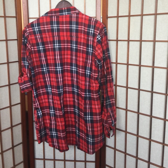 Ochenta Plaid Flannel Buttondown - Picture 4 of 4